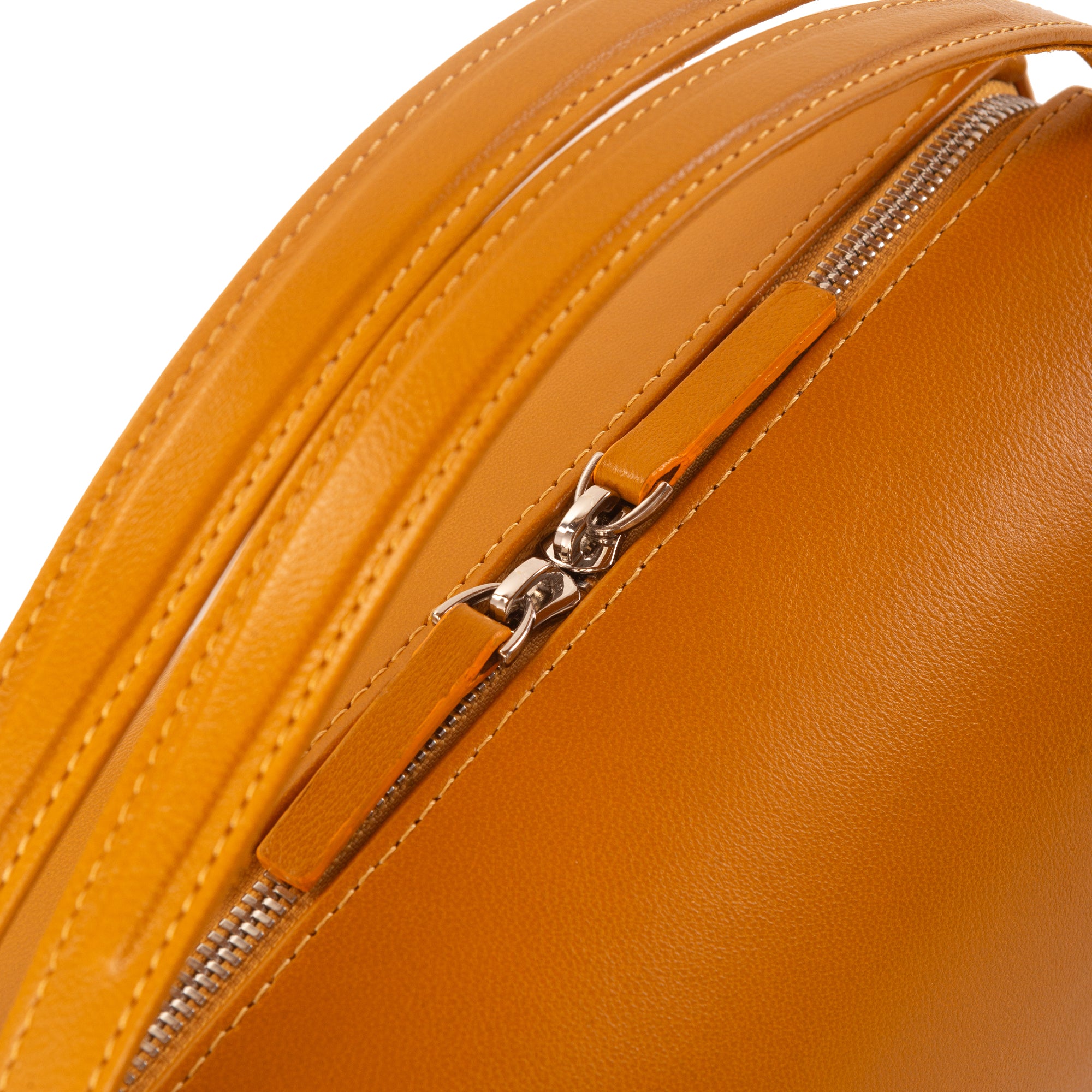 Luxury Italian Leather Yellow Spring Lambs Handbag