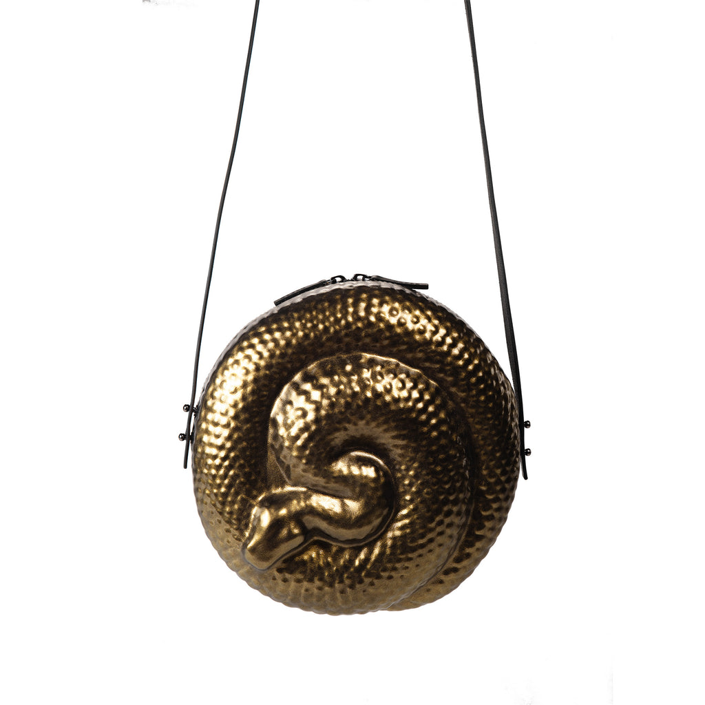 Golden Snake Bag