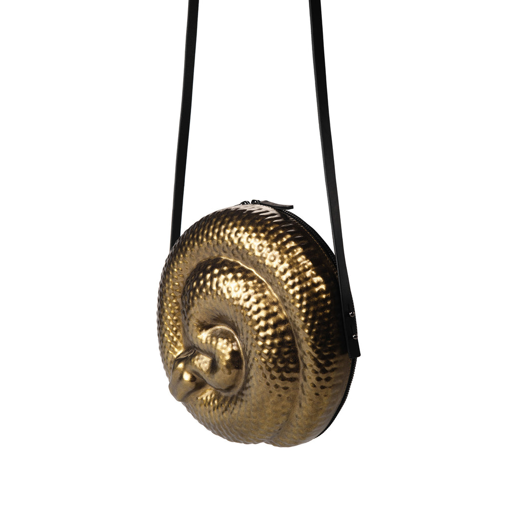 Golden Snake Bag