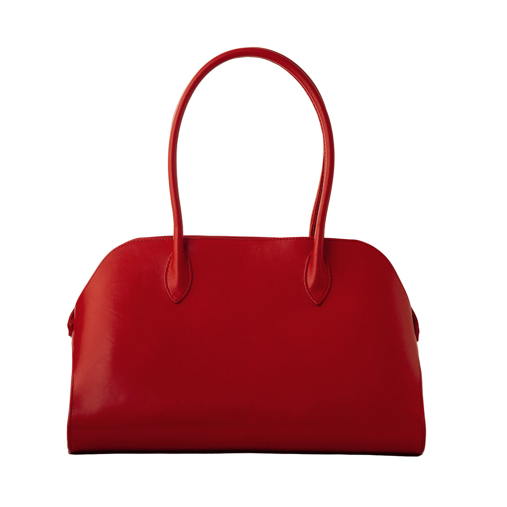 Luxury Italian Leather Ishtar Red handbag