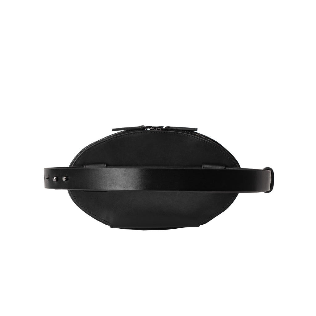 Black Knotted Snake Bag