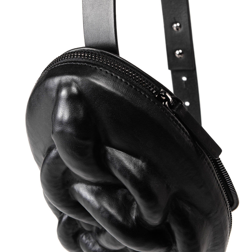 Black Knotted Snake Bag