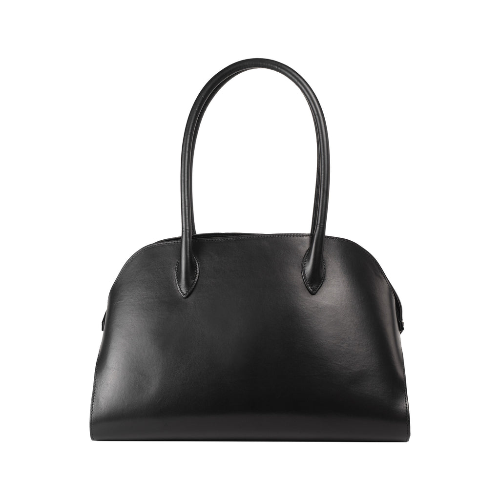 Luxury Italian Leather Ishtar Black Handbag