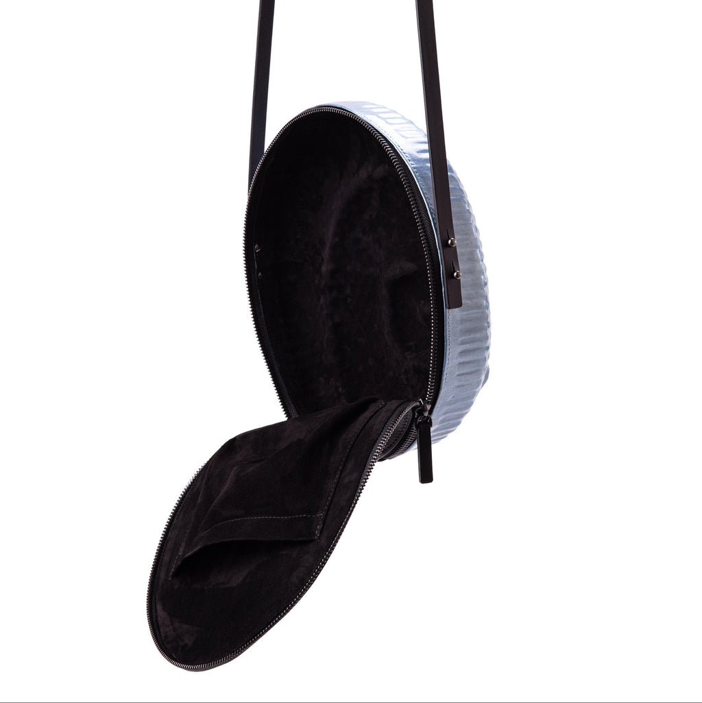 Baby Blue Pearl Snake Bag