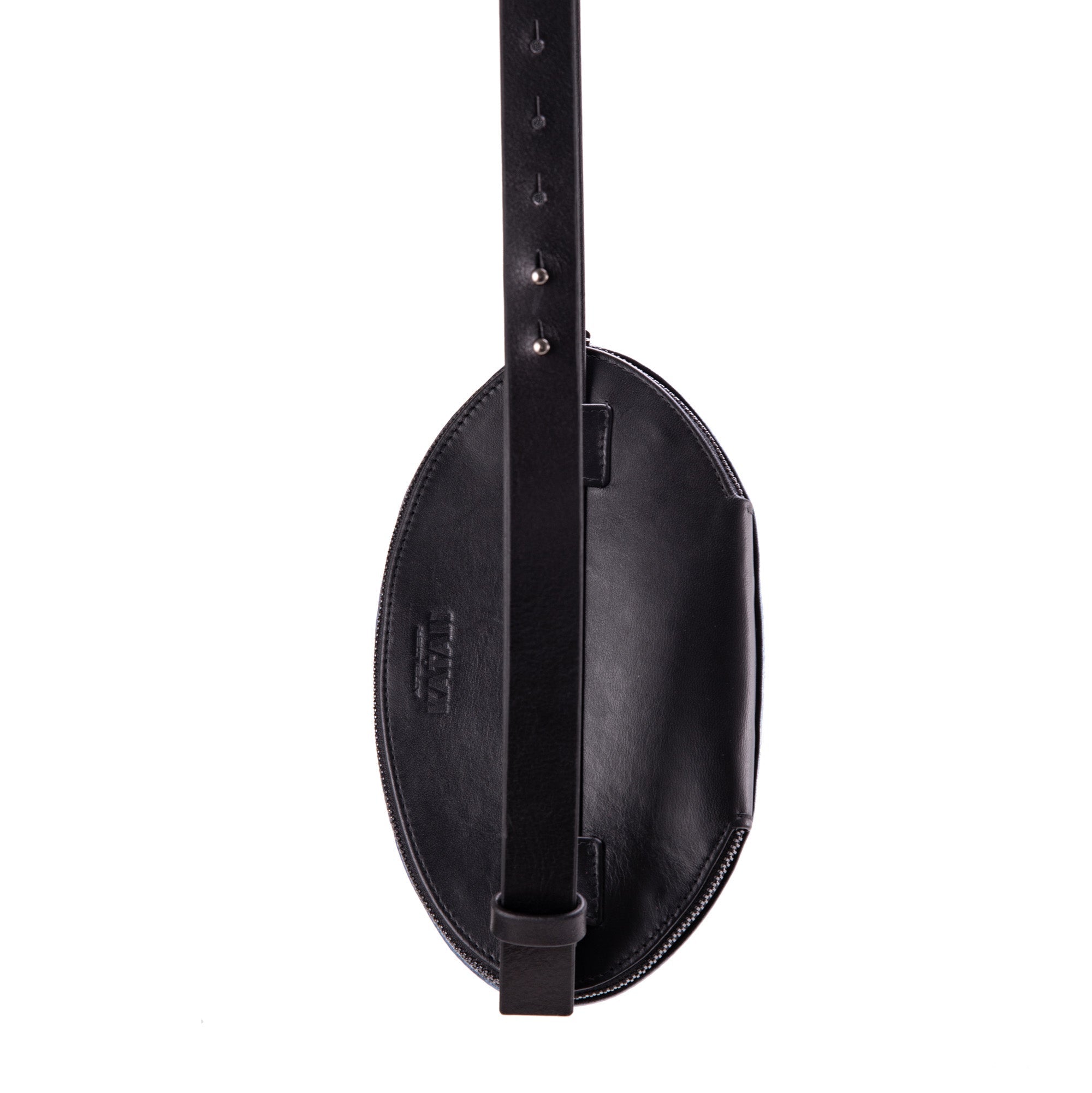 Light Blue Metallic Knotted Snake Bag