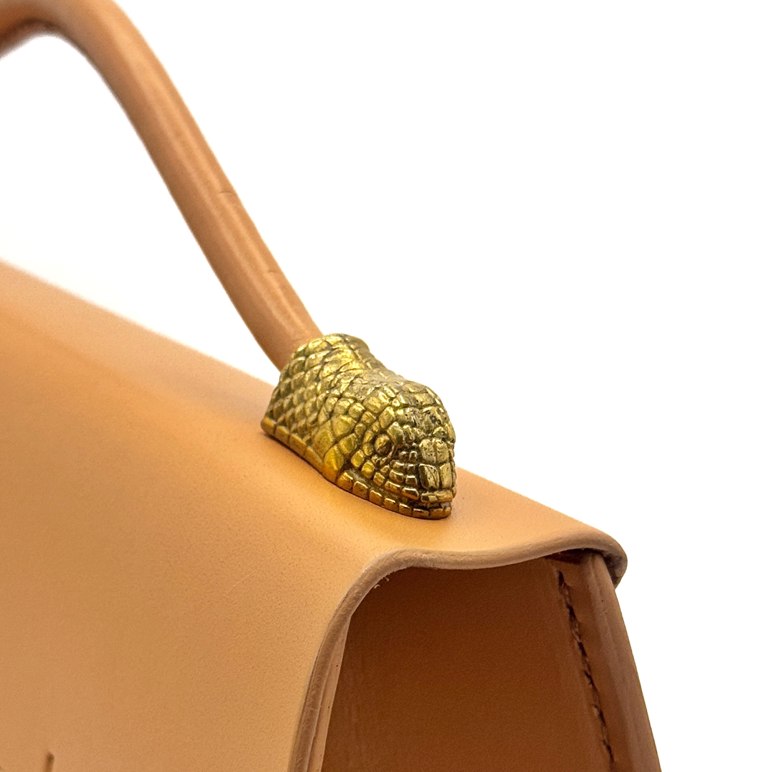 Beige Ishtar Gate Bag