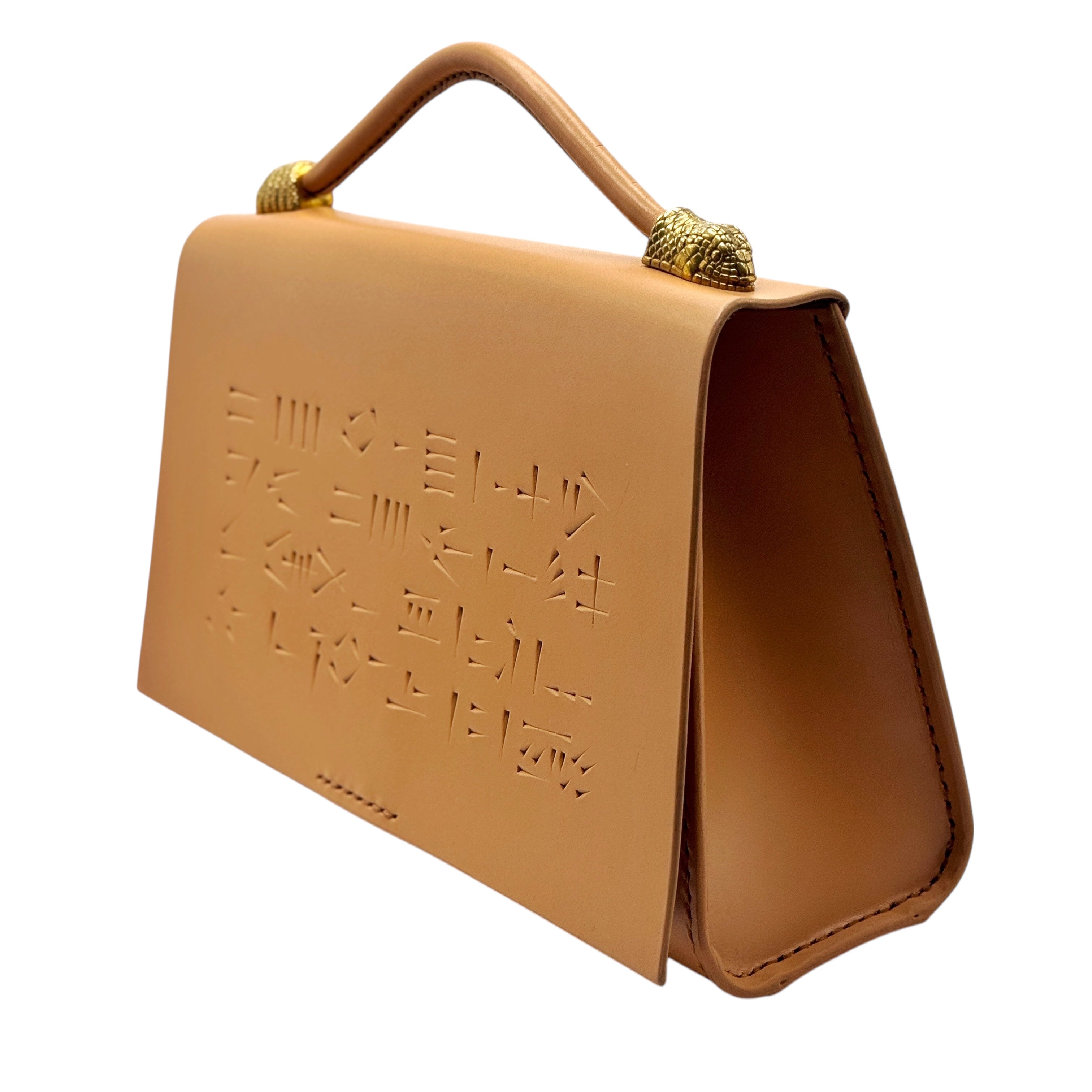 Beige Ishtar Gate Bag